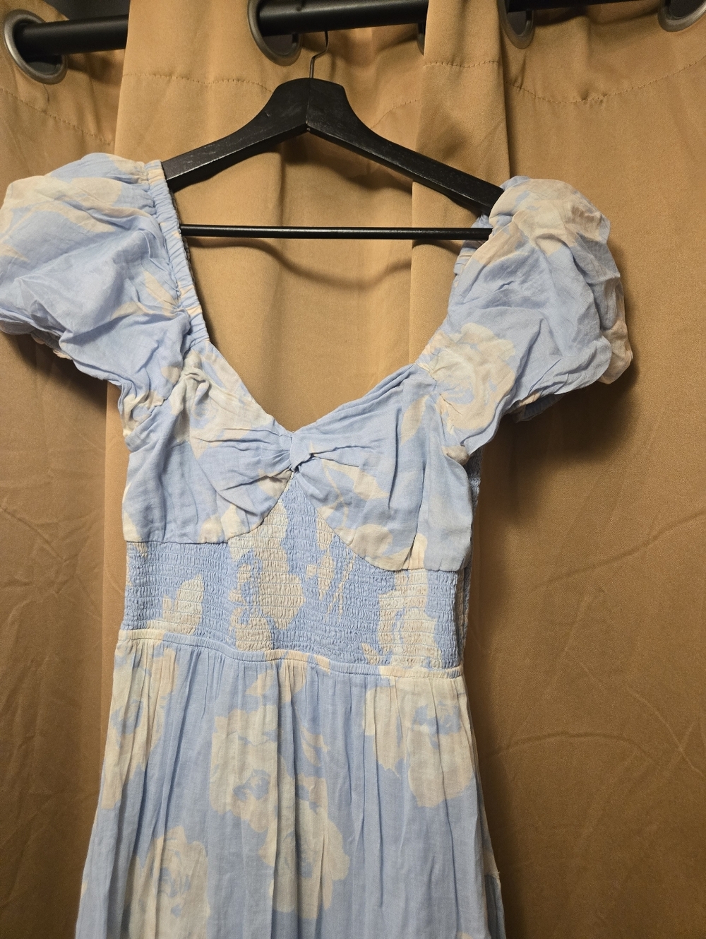 Free People Sundrenched Floral Tiered Maxi Sundress Size M - Picture 4 of 6